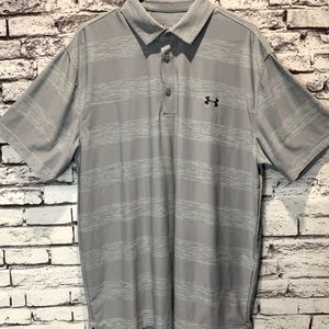 Mens XL Under Armour UA Polo Shirt / Golf Shirt.
